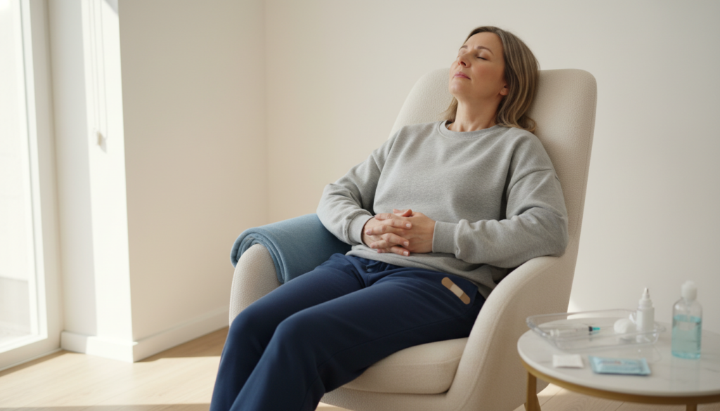 découvrez l'importance du repos après une infiltration du moyen fessier, les conseils essentiels pour une récupération optimale et éviter les complications.