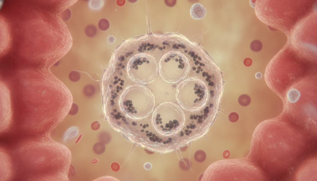 découvrez si le parasite blastocystis hominis représente une véritable menace pour votre santé et comment le reconnaître.