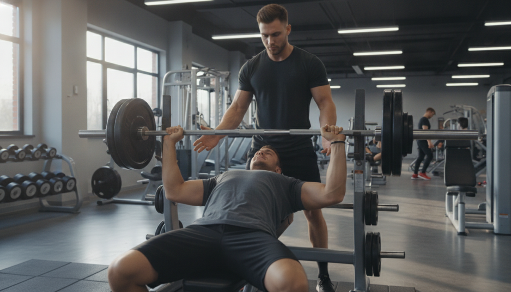 découvrez le rôle crucial d'un training spotter et comprenez pourquoi sa présence est essentielle pour assurer votre sécurité lors de vos séances d'entraînement.